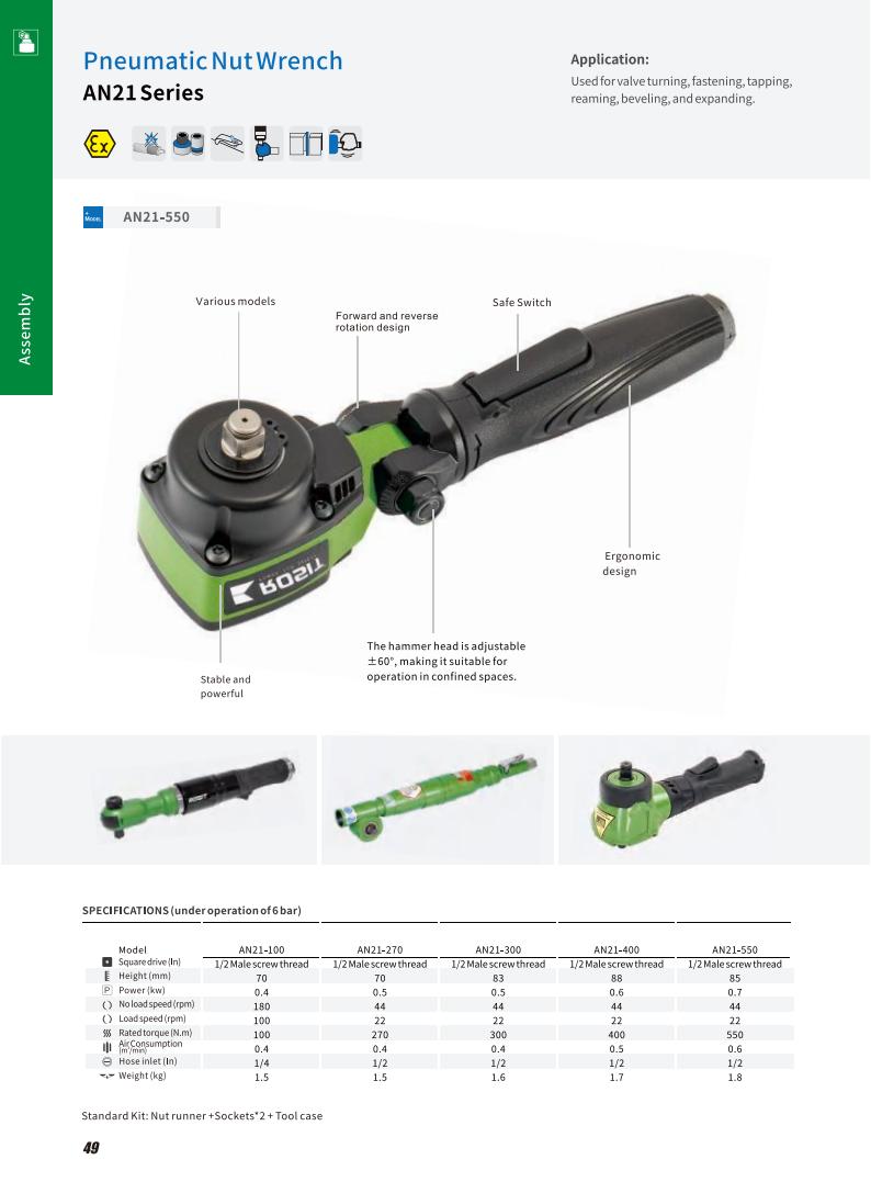 ROSIT Pneumatic Nut Runner